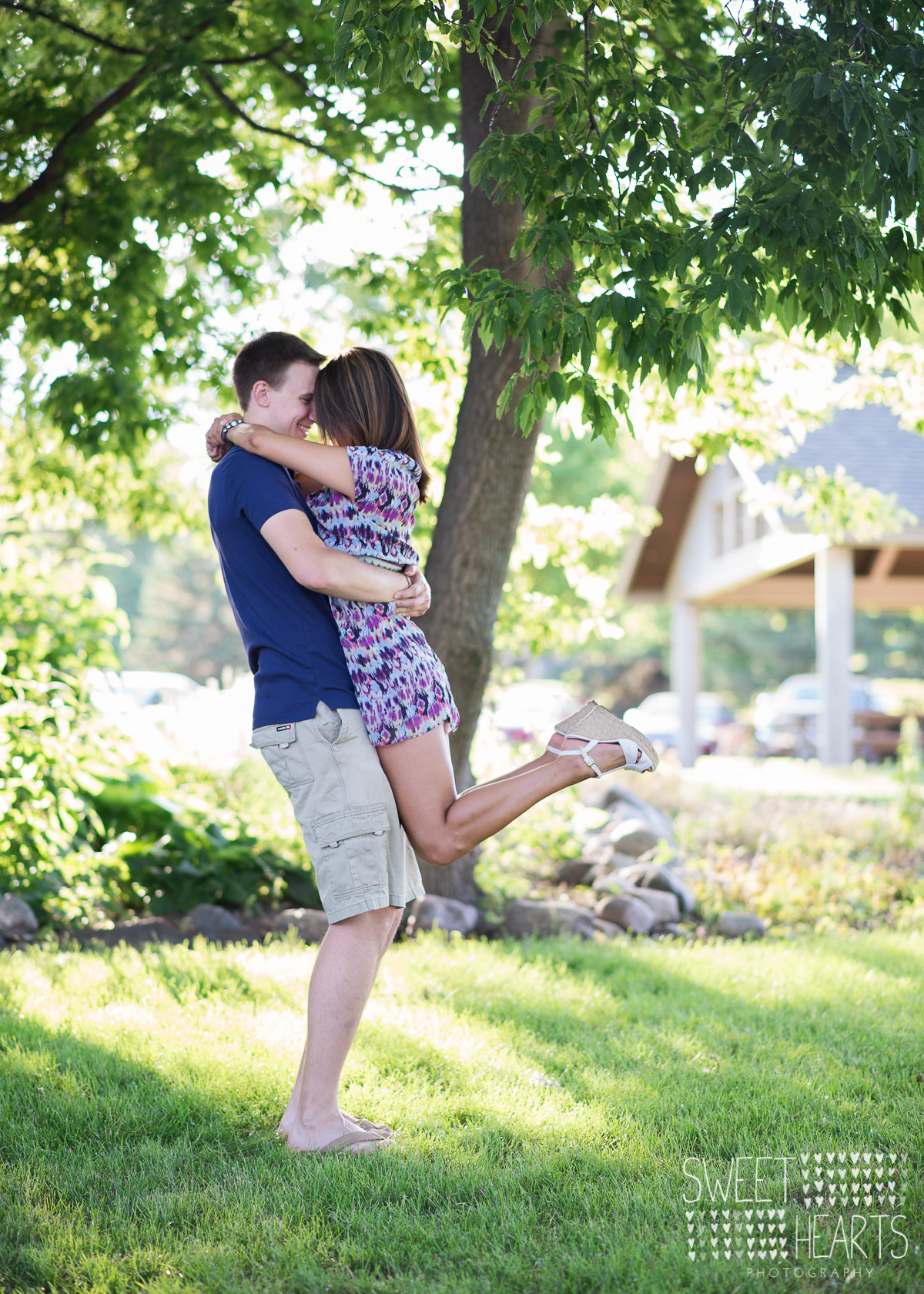 Minnesota Engagement Photographer Parkers Lake Park