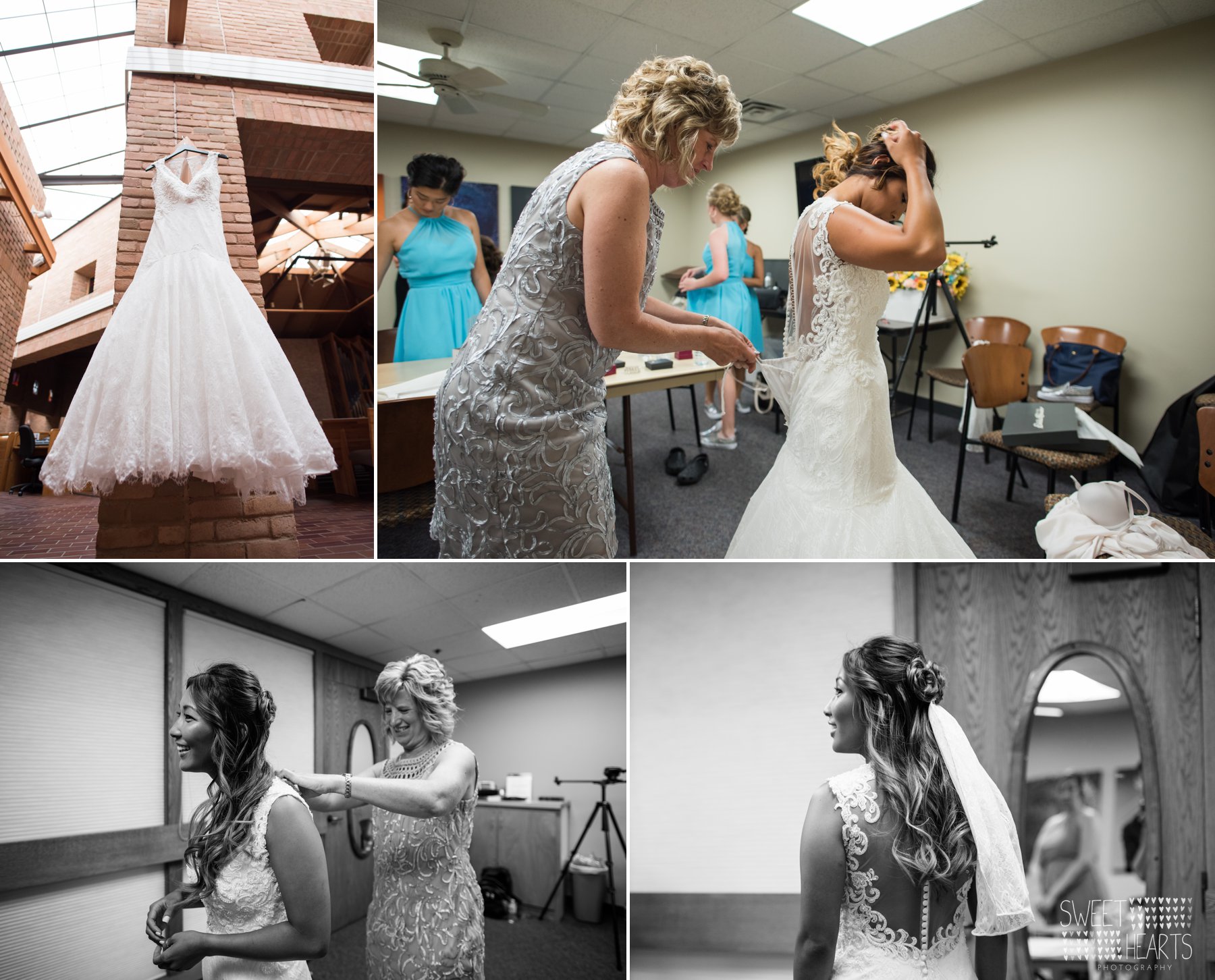 Mandi & Travis Wedding Plymouth Creek Center - Sweet Hearts Photography